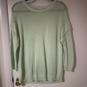 J. Crew Light Green Women's Sweater